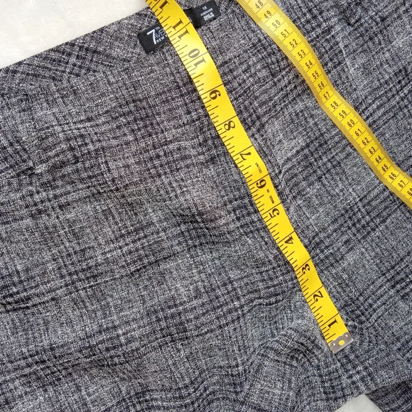7th Ave NY&CO Black & Gray Knit Wide Leg Trousers size 18 - Picture 8 of 12
